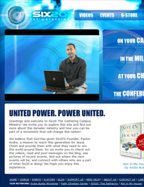 Web Design and Development for SIX20 The Gathering